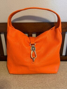 Dooney & Bourke Lucca Pebbled Leather Shoulder Bag